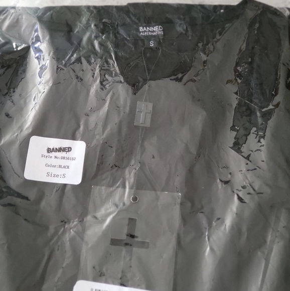 Banned Alternative Lace Bats Dress - Picture 3 of 3